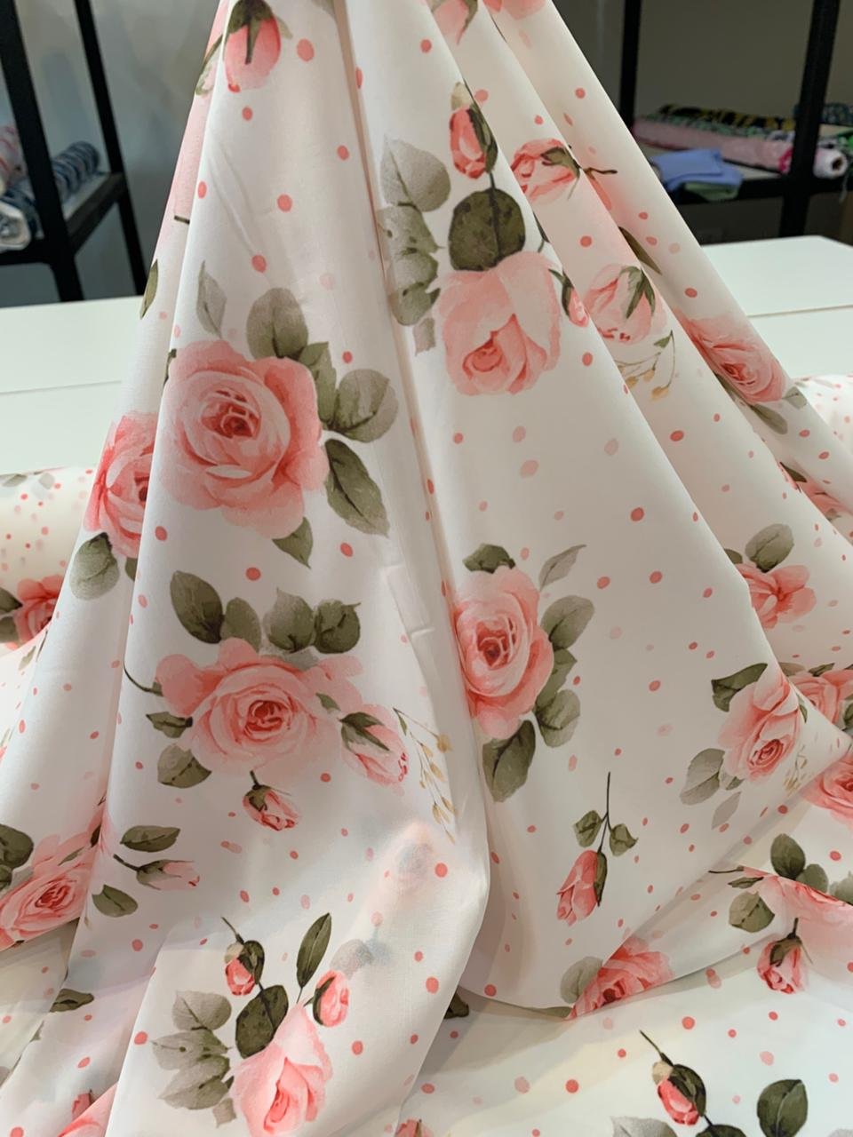 Viscoseda Estampa Poá 2 - Imagem 3