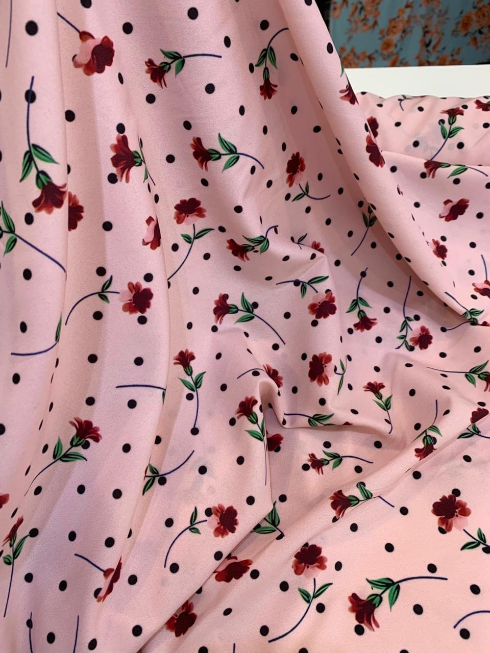 Viscoseda Estampa Poá 1 - Imagem 3