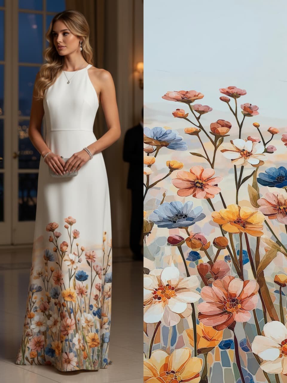 Viscoseda Barrado Jardim 2 - Imagem 2