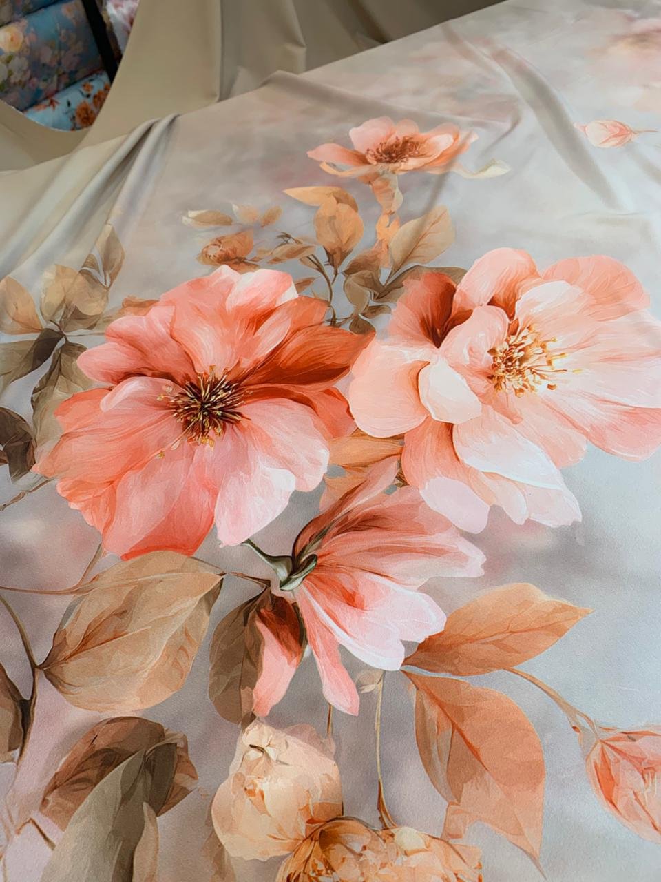 Viscoseda Barrado Caqui - Imagem 5