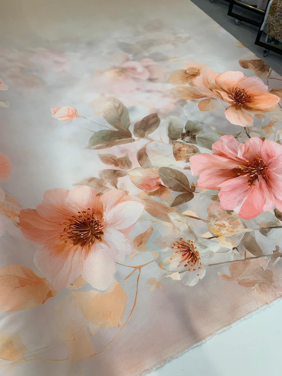 Viscoseda Barrado Caqui - Imagem 2