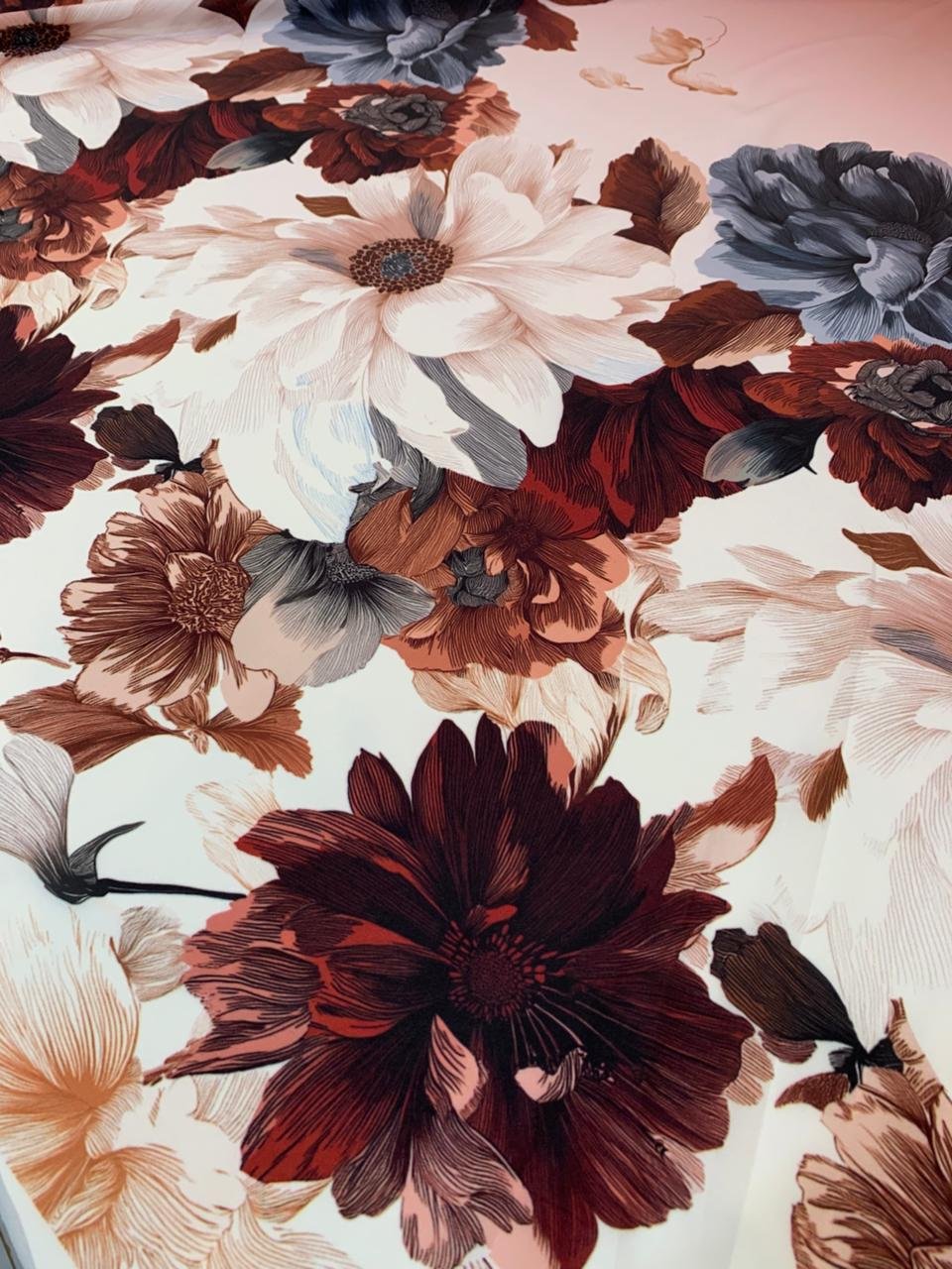 Viscoseda Barrado Marsala - Imagem 4