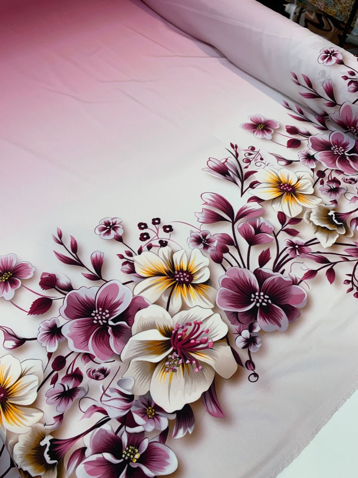 Viscoseda Barrado Fucsia - Imagem 4