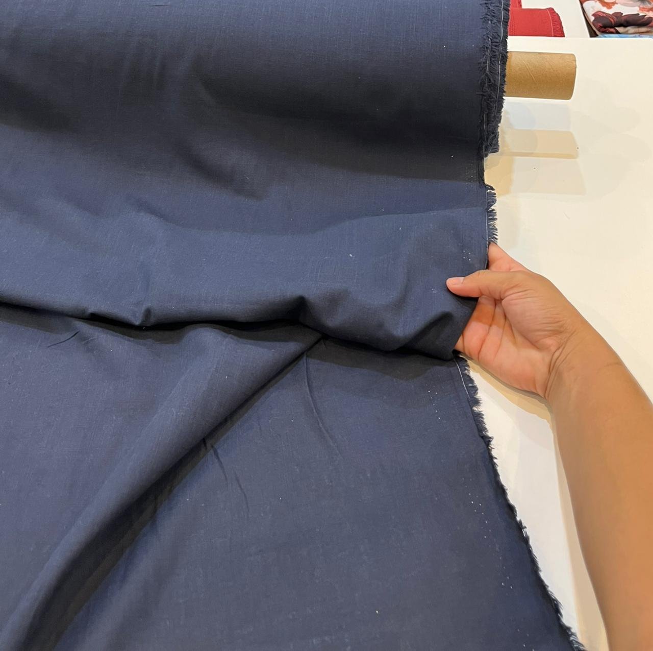 Cambraia Azul Marinho - Imagem 4