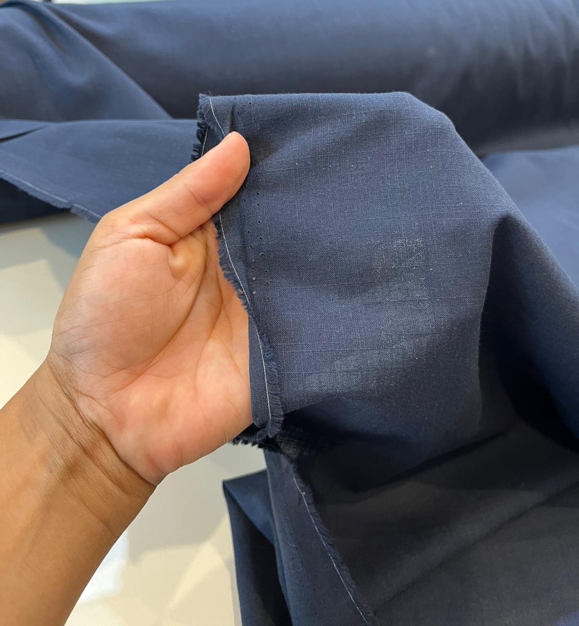 Cambraia Azul Marinho - Imagem 2