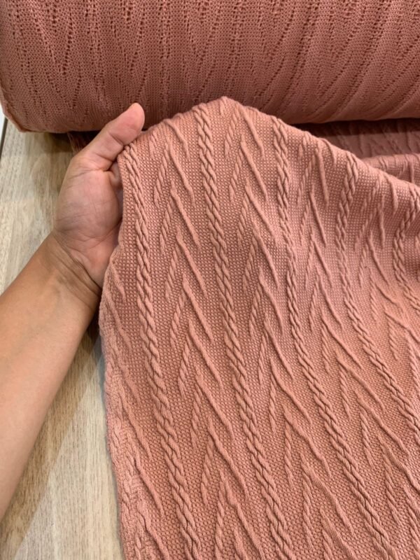 Malha Tricô Rosê