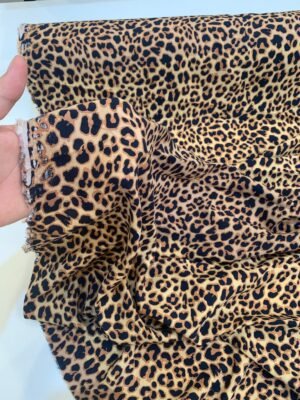Viscose 100% - Estampa Animal Print 1
